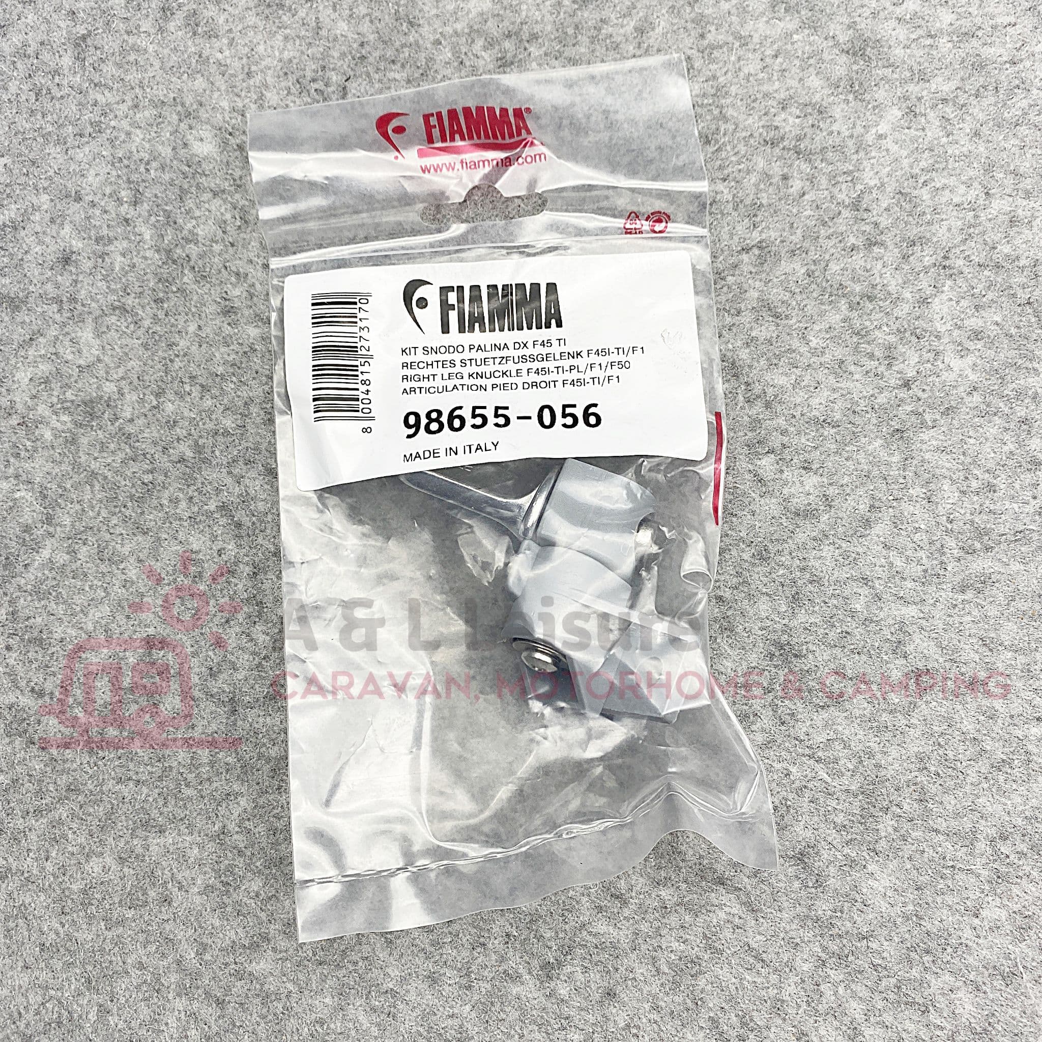 Fiamma F45 L 450 cassetteluifel titanium - royal grey Fiamma F45 L 450 cassetteluifel titanium - royal grey